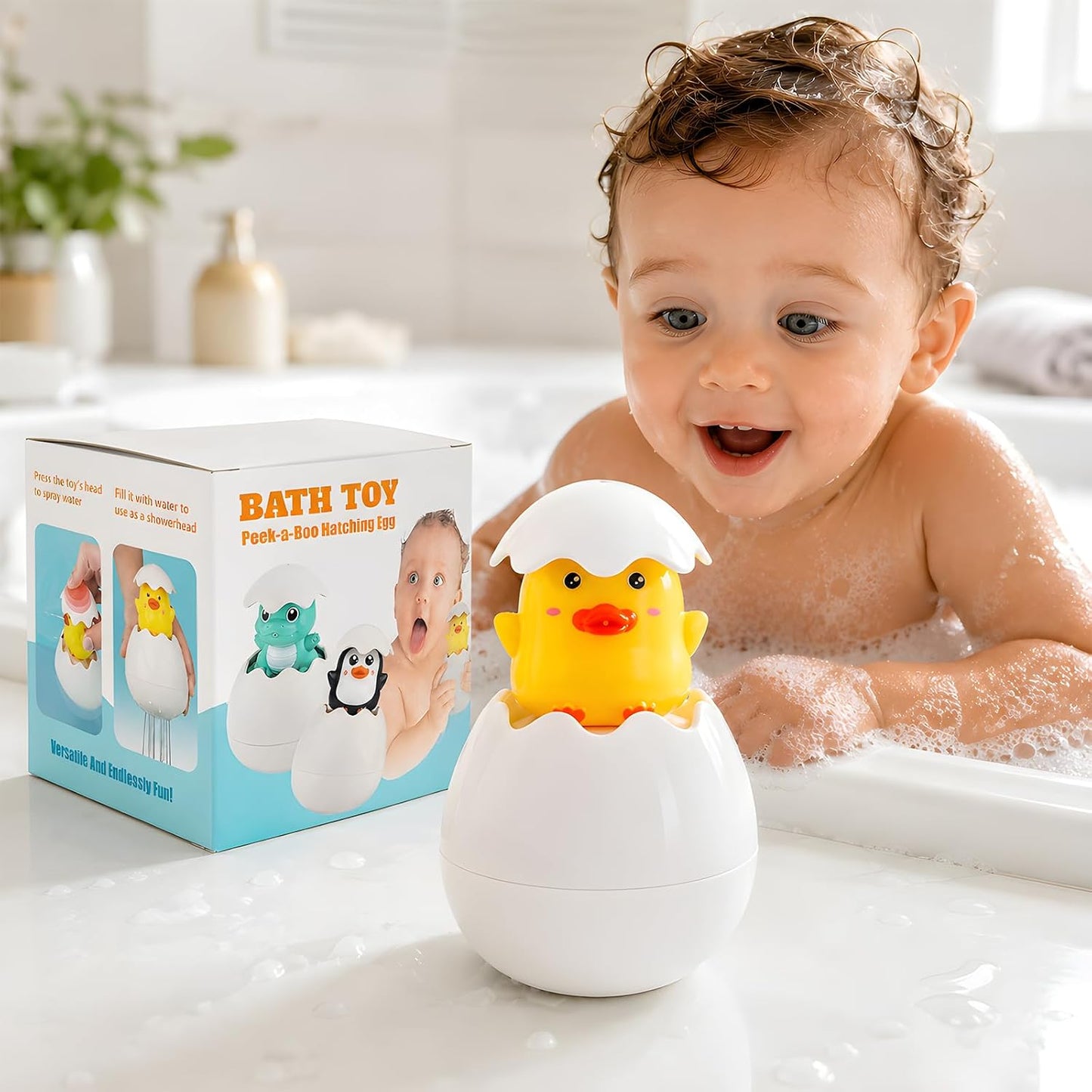 Kindra™ Hatch & Splash Bath Toy